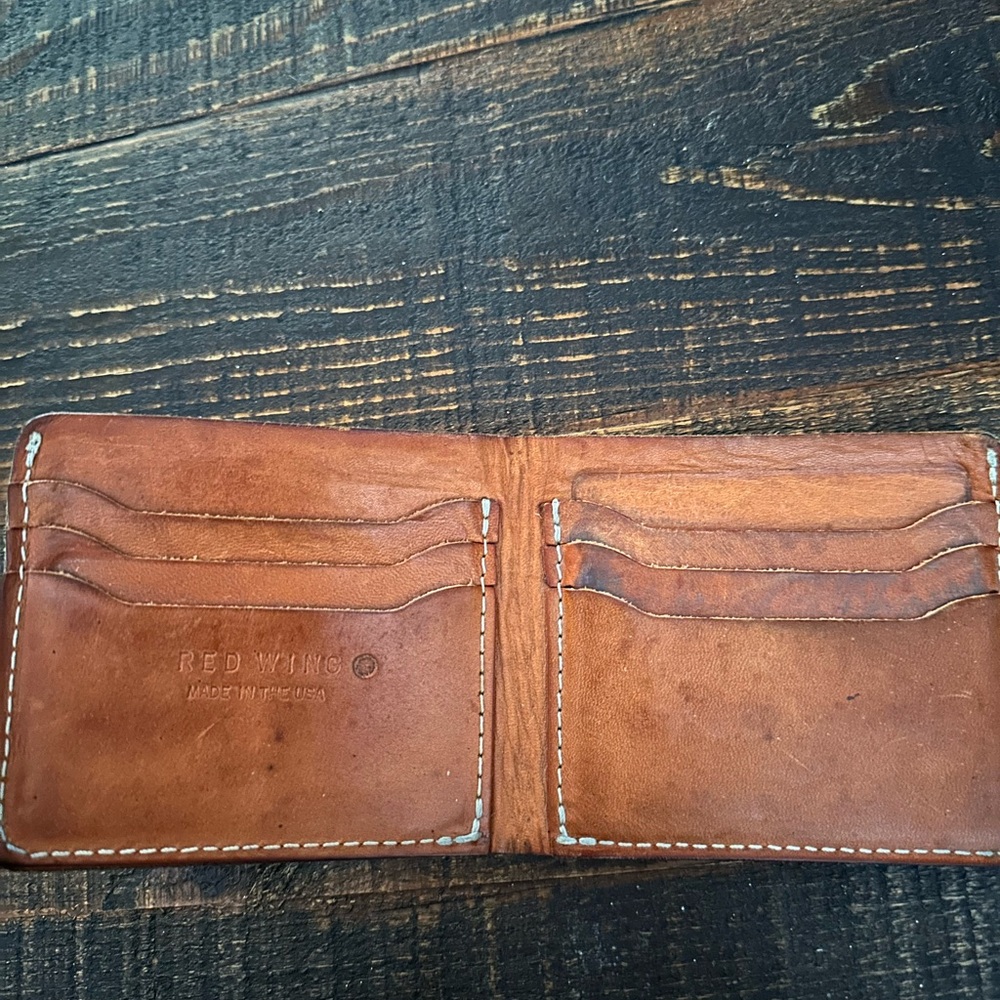 Red Wing Shoes Leather Wallet *madeintheusa*
